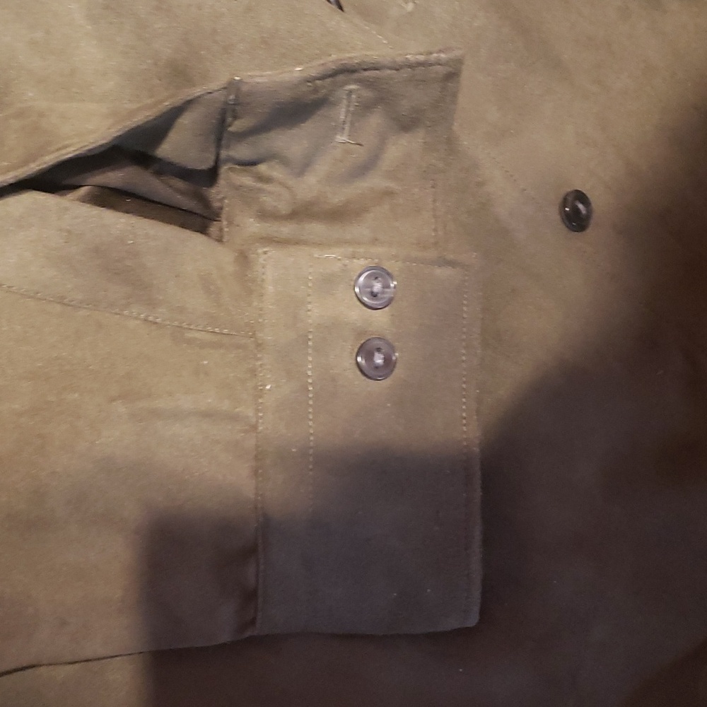 Unlisted Mens Suede feel shirt sz 16 1/2 Modern Fit - Picture 3 of 4